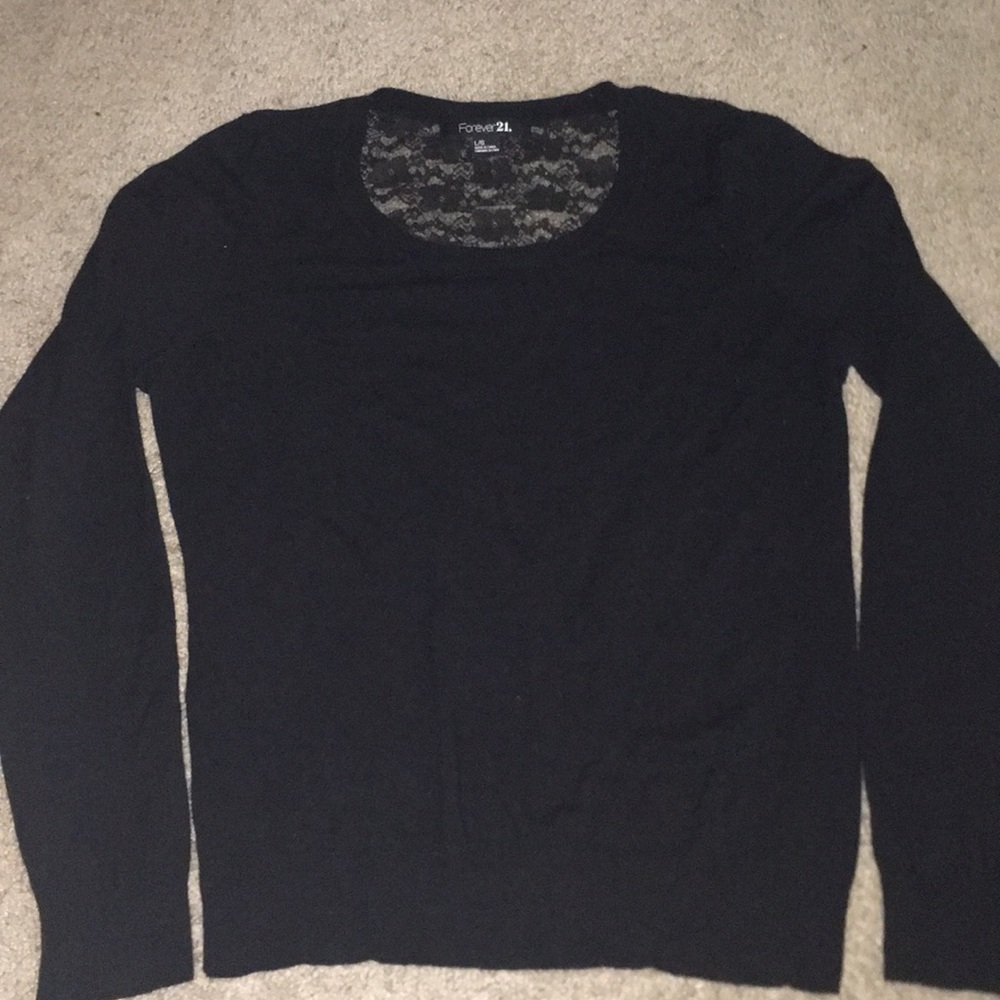 🖤LACE BACK SWEATER🖤